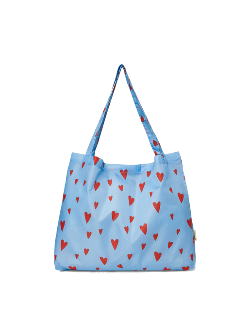 Torba na zakupy Grocery Bag blue hearts