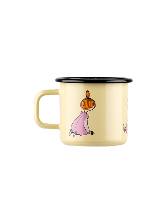 Ретро емальована чашка Мумі 3,7 дл