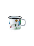 Ретро емальована чашка Мумі 3,7 дл