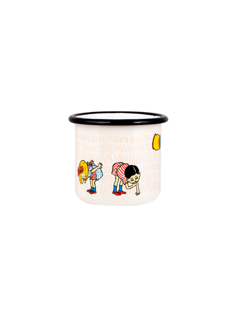 Ретро емальована чашка Пеппі 2,5 дл