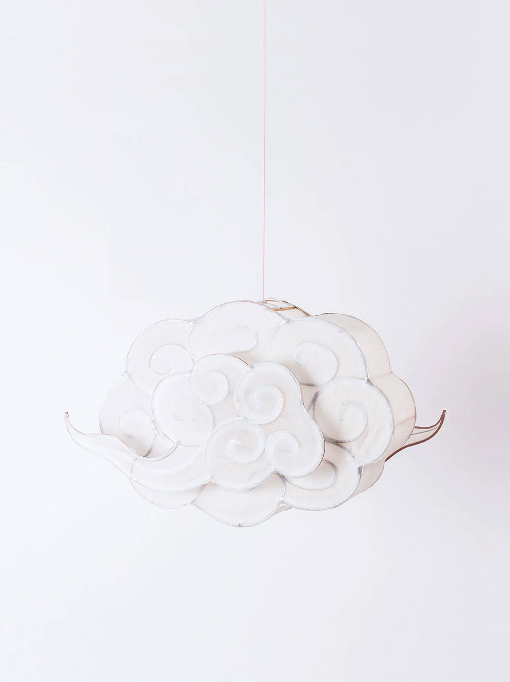 Ręcznie malowany lampion z jedwabiu Chmura Petit Pan BEBE Concept 