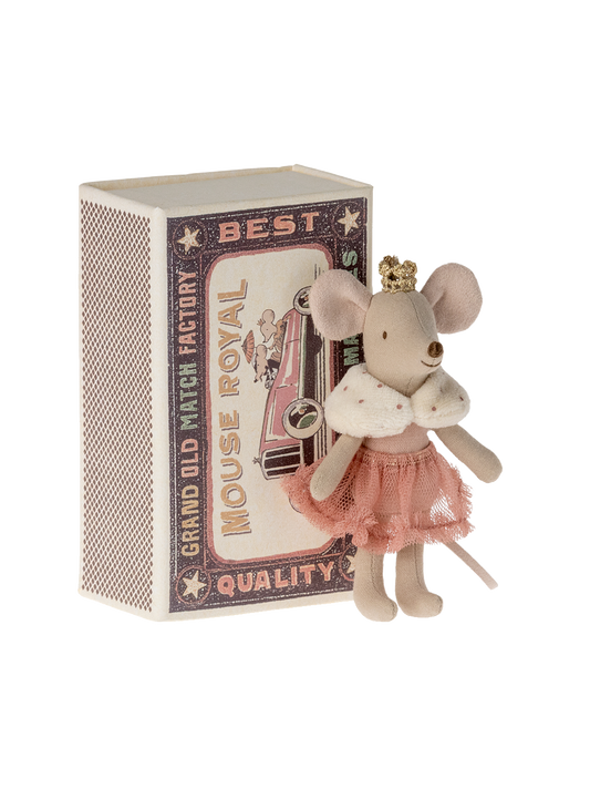 Мишка-принцеса в сірниковій коробці
