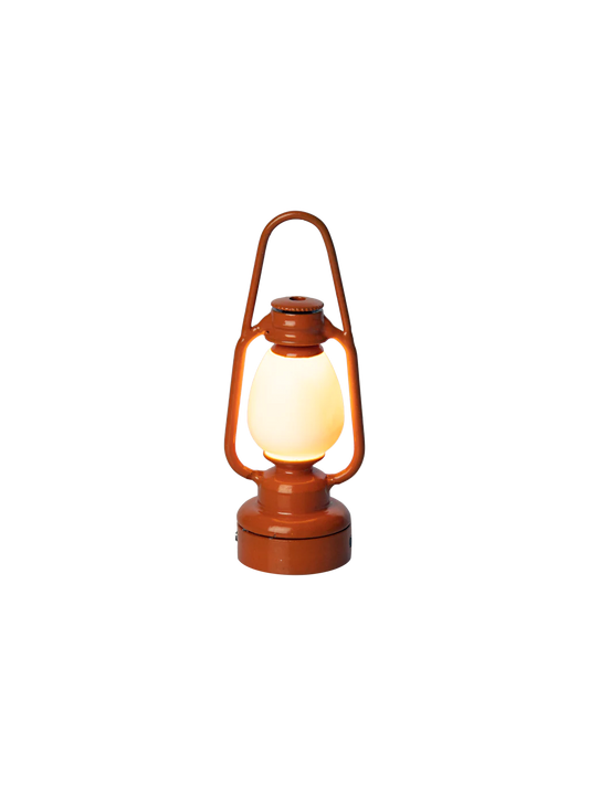 miniaturowa lampka w stylu retro