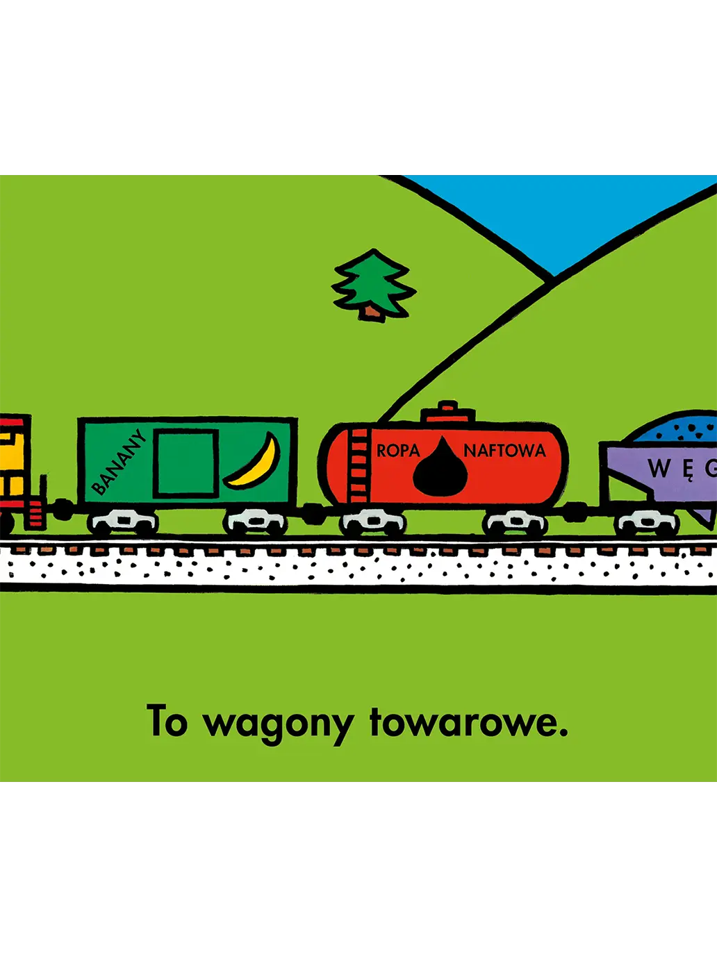 Pociągi Wydawnictwo Dwie Siostry BÉBÉ Concept