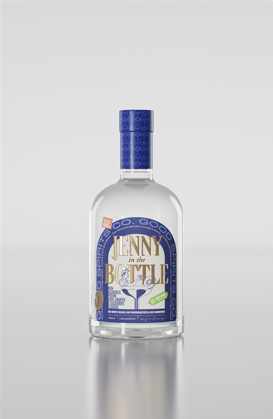 Bezalkoholowy gin Jenny in the Bottle