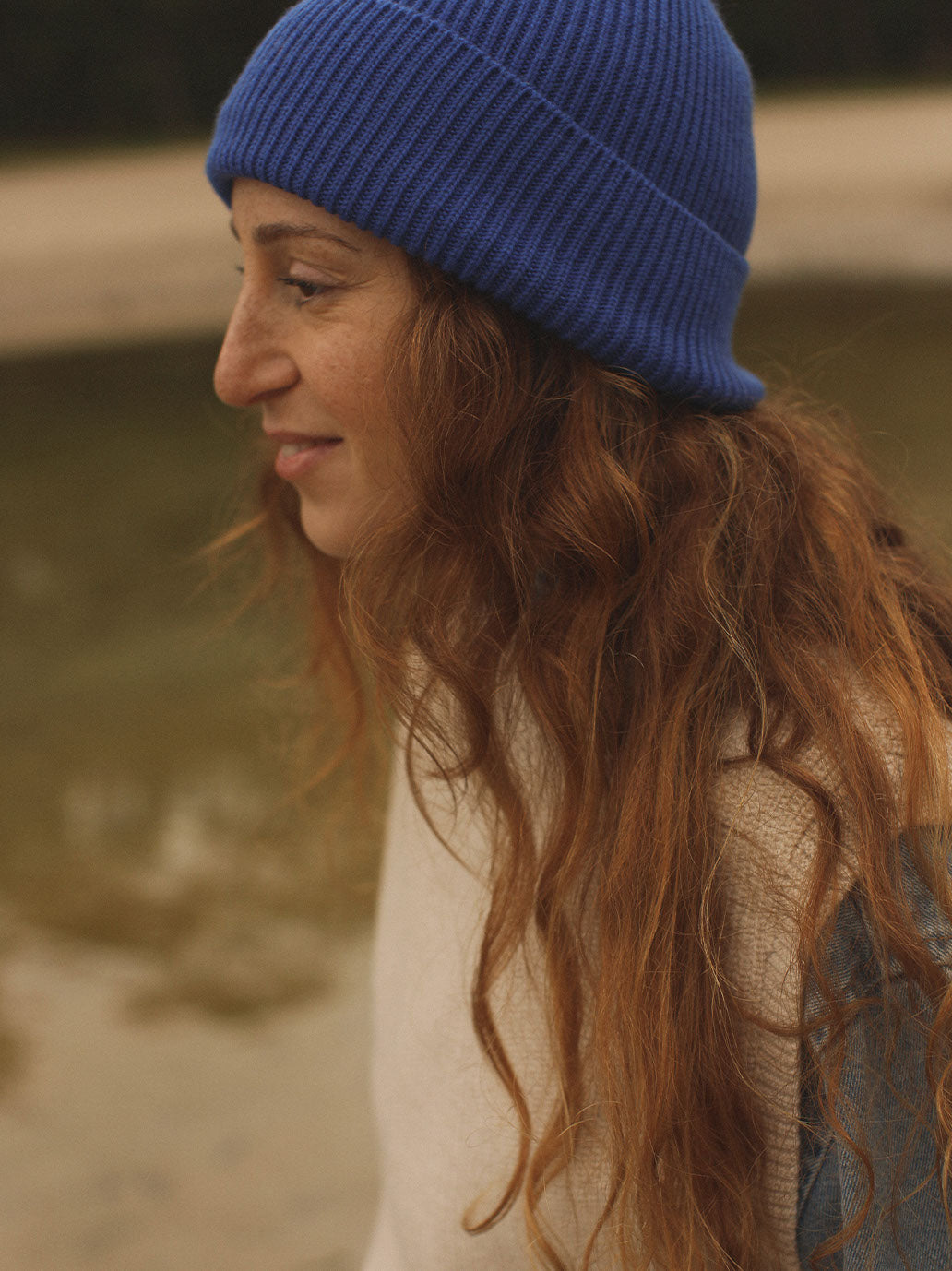 Czapka beanie z wełny merino Fonzie Adult Hvid BÉBÉ Concept 