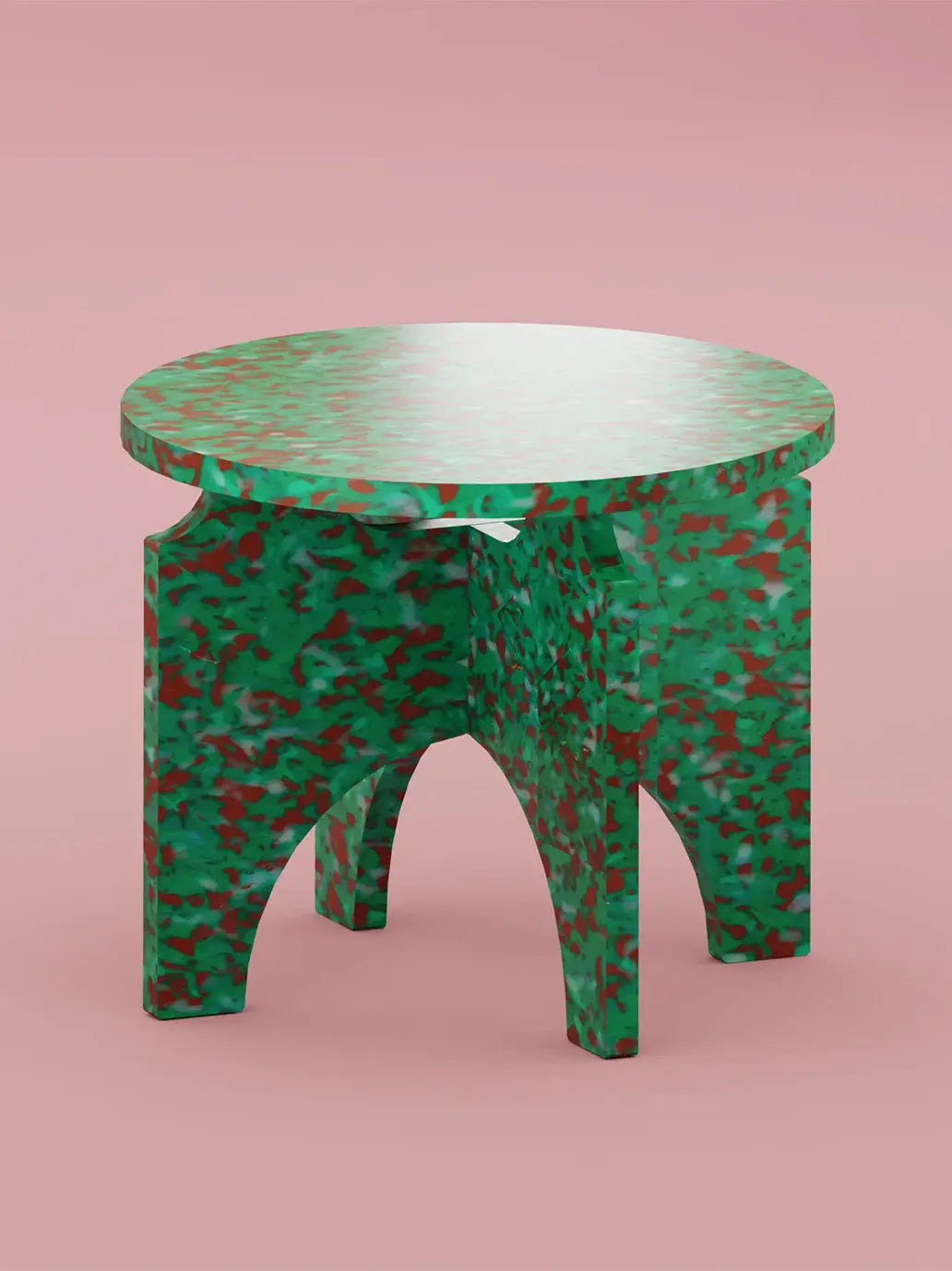 Stołek z eko tworzywa Round Stool Tiny M1N1 Minimono BÉBÉ Concept 