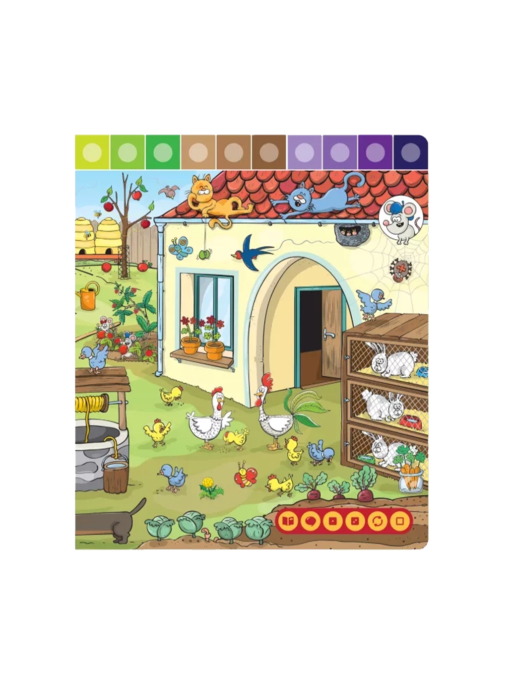 Wesołe liczby. Książka interaktywna Albi BÉBÉ Concept 