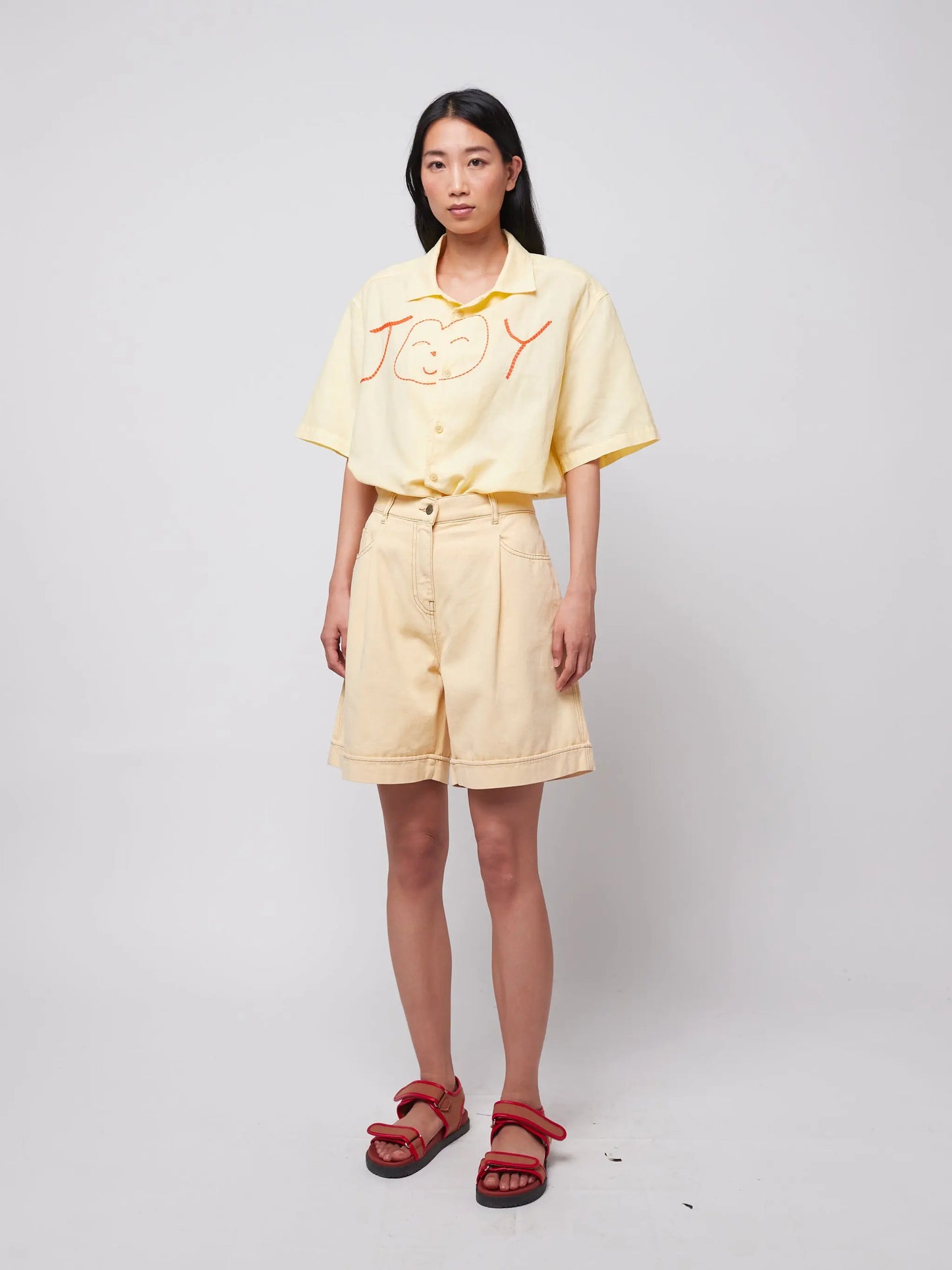 Szorty Pleated twill bermuda Adult Bobo Choses BEBE Concept 