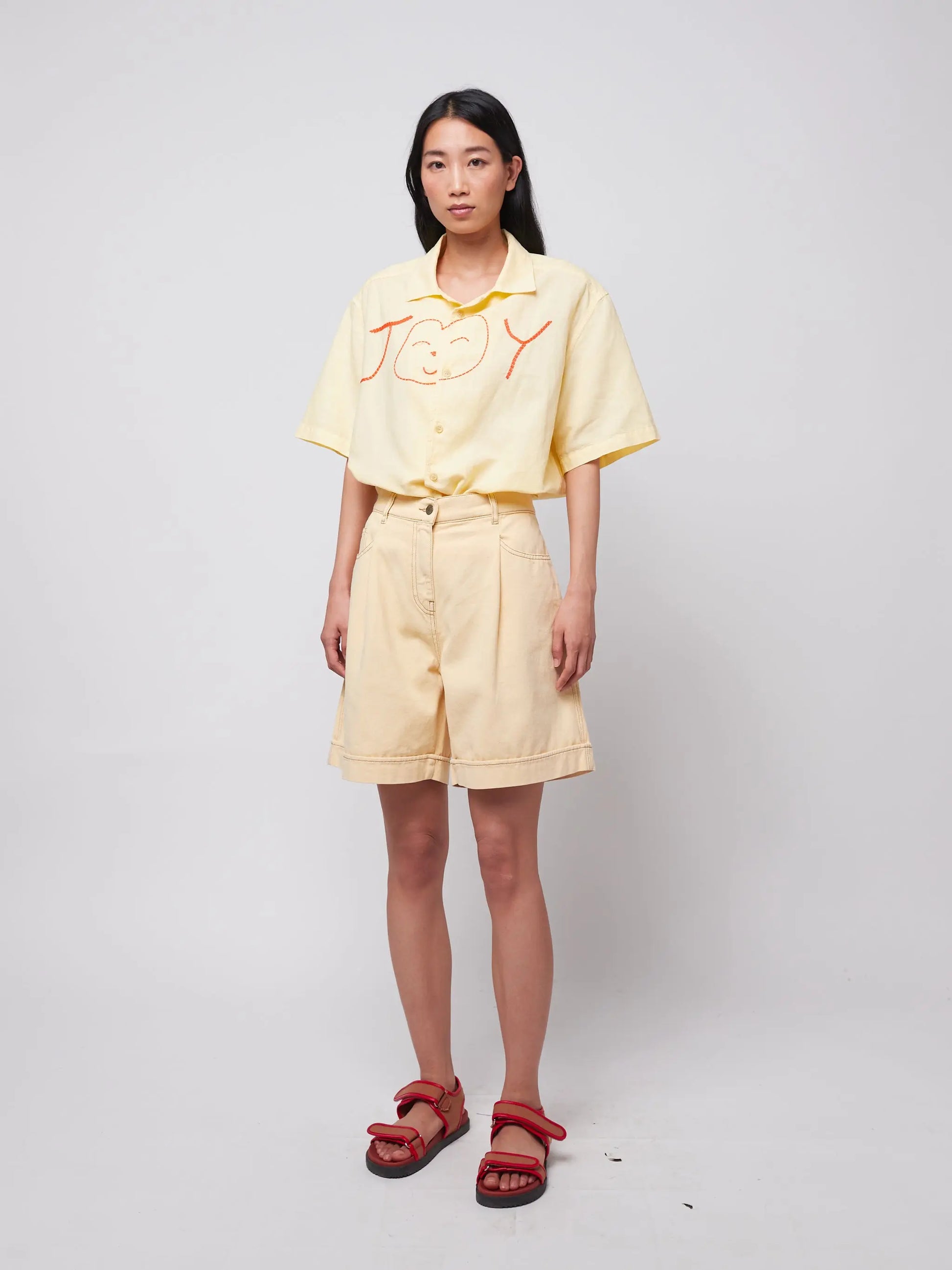 Szorty Pleated twill bermuda Adult Bobo Choses BEBE Concept 