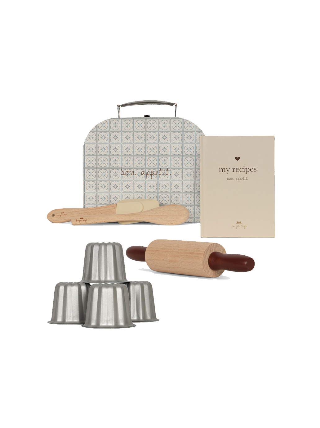Zestaw do pieczenia Madeleine baking set Konges Slojd BÉBÉ Concept 