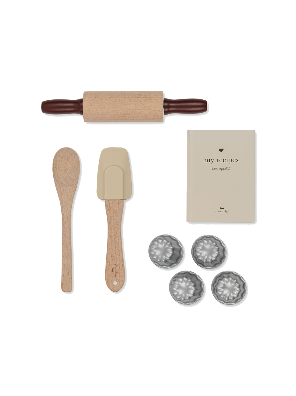 Zestaw do pieczenia Madeleine baking set Konges Slojd BÉBÉ Concept 