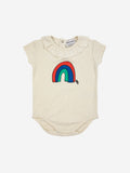 Body niemowlęce Baby Rainbow ruffle collar body