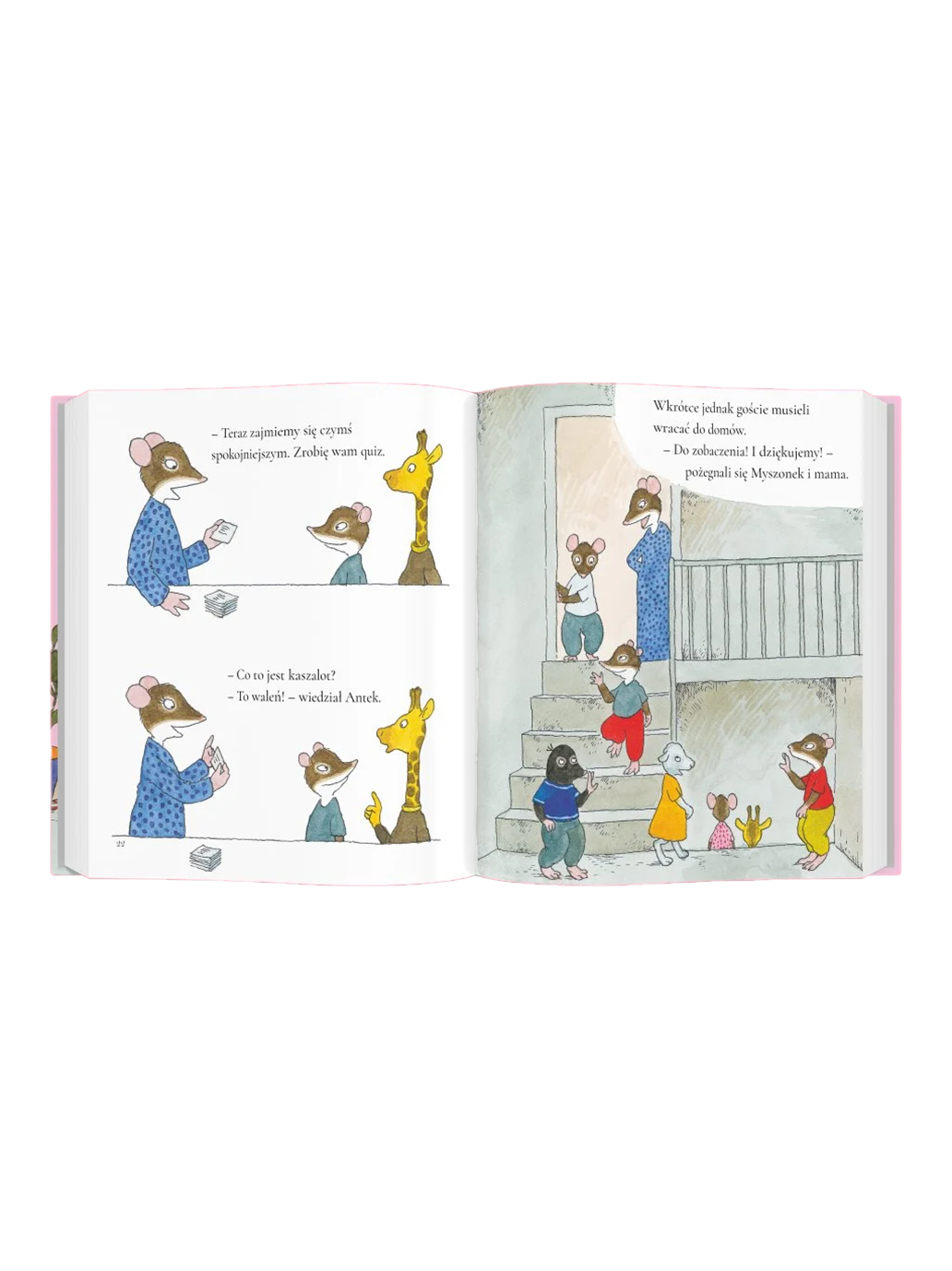 Myszonek i urodzinowy prezent Wydawnictwo Frajda BÉBÉ Concept