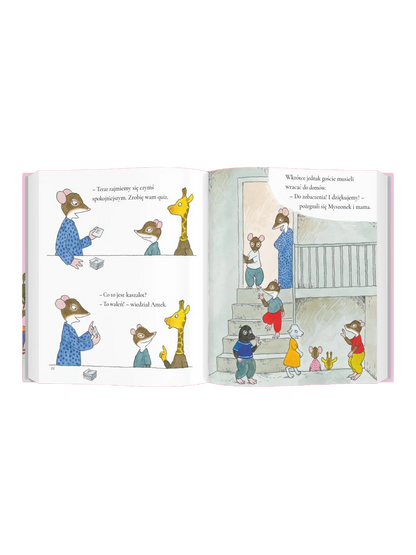 Myszonek i urodzinowy prezent Wydawnictwo Frajda BÉBÉ Concept