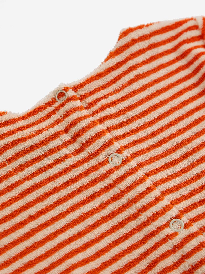 Махрова сукня Baby Orange Stipes
