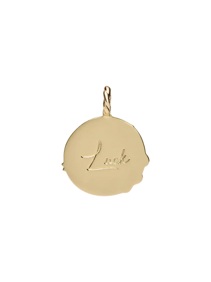 Pozłacana zawieszka Memorable Charm Luck Anna + Nina BEBE Concept 