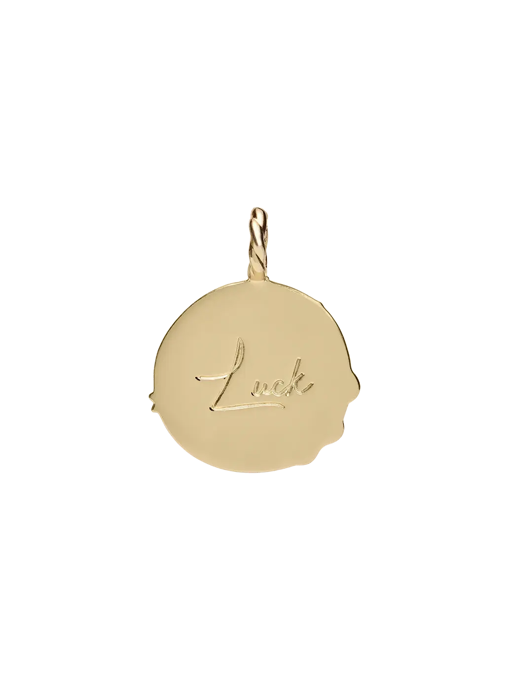 Pozłacana zawieszka Memorable Charm Luck Anna + Nina BÉBÉ Concept 