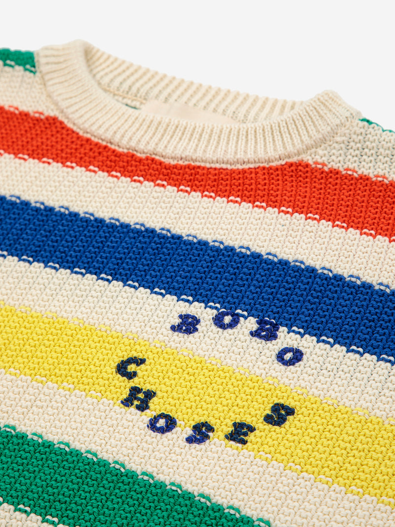 Джемпер Bobo Choses Multicolor Stripes