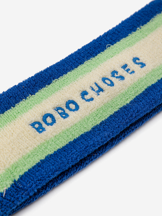 Opaska Bobo Choses blue towel headband