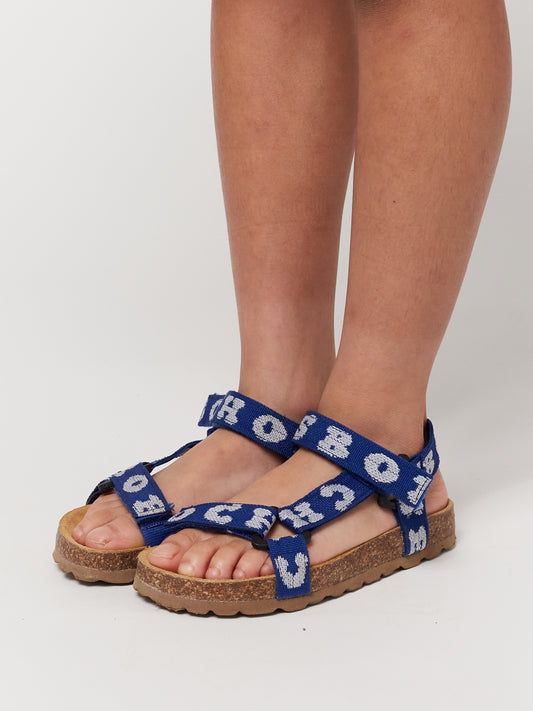 Sandały Bobo Choses printed blue sandals