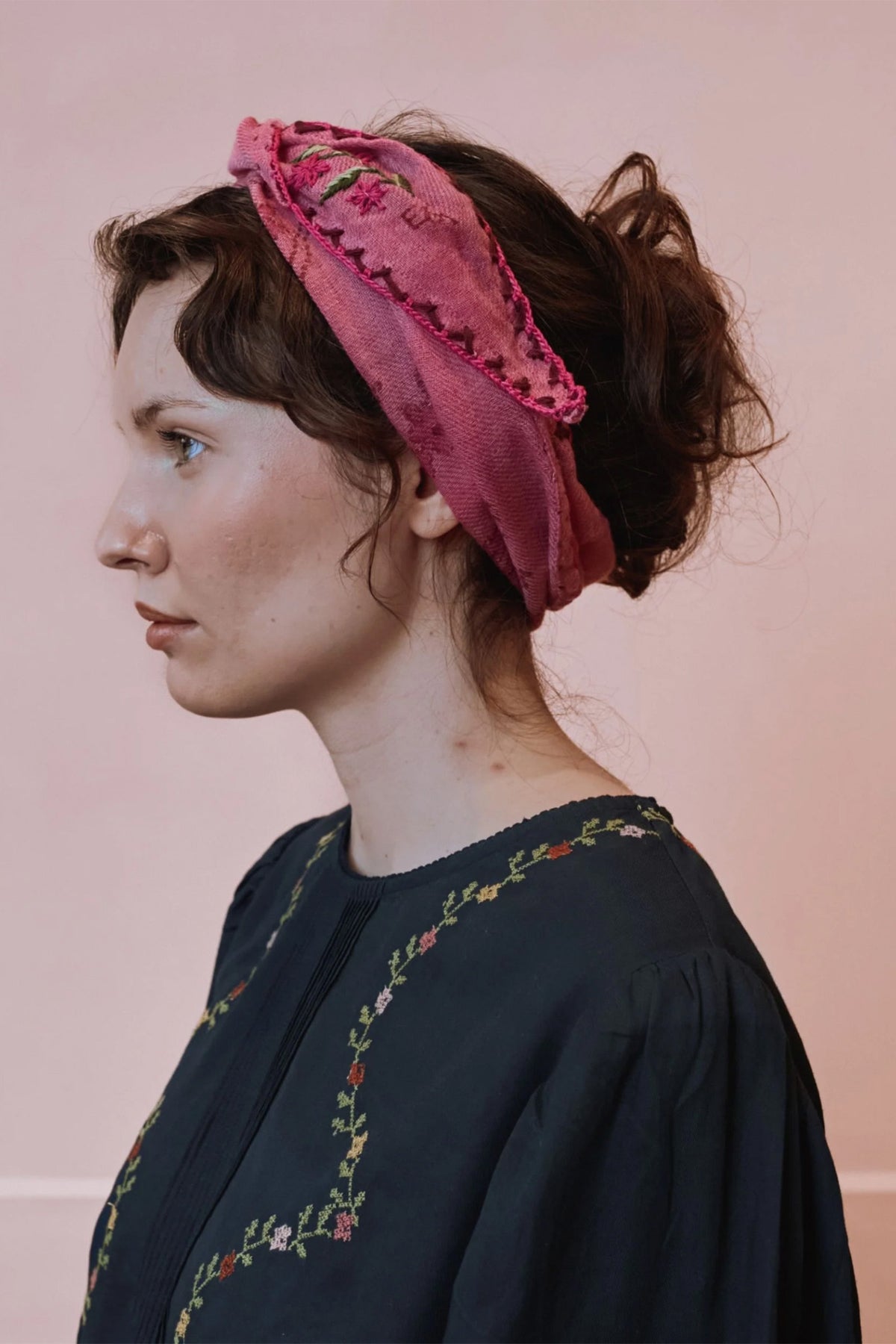 Wełniana apaszka Daisy DAISY ROSE