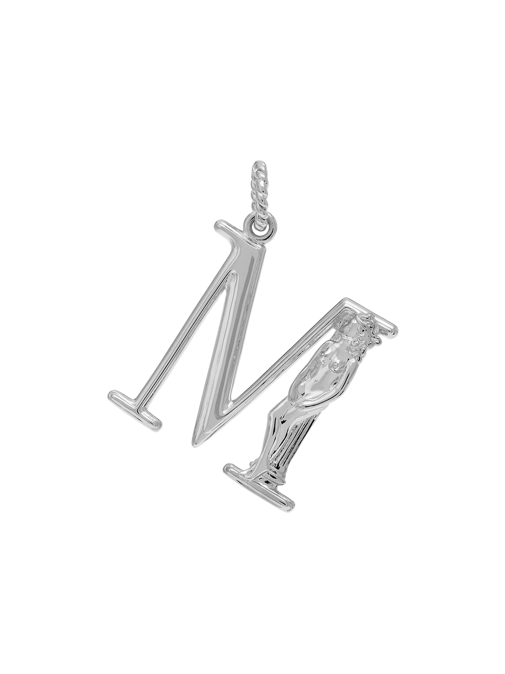 Srebrna zawieszka Initial Muse Necklace Charm M