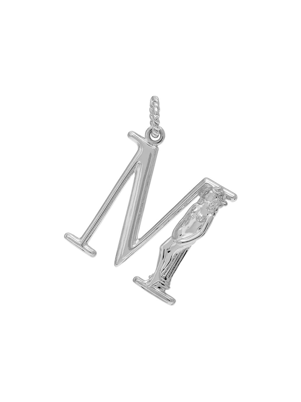 Srebrna zawieszka Initial Muse Necklace Charm Anna + Nina BÉBÉ Concept 