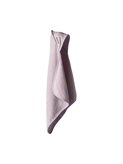 Niemowlęcy ręcznik z kapturkiem Baby Naraz Towel lilac neon yellow
