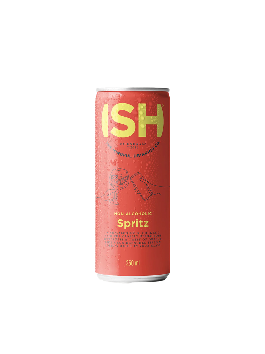 Bezalkoholowy koktail w puszce SpritzISH ISH Spirits BÉBÉ Concept
