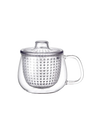 Скляна чашка для чаю з заваркою