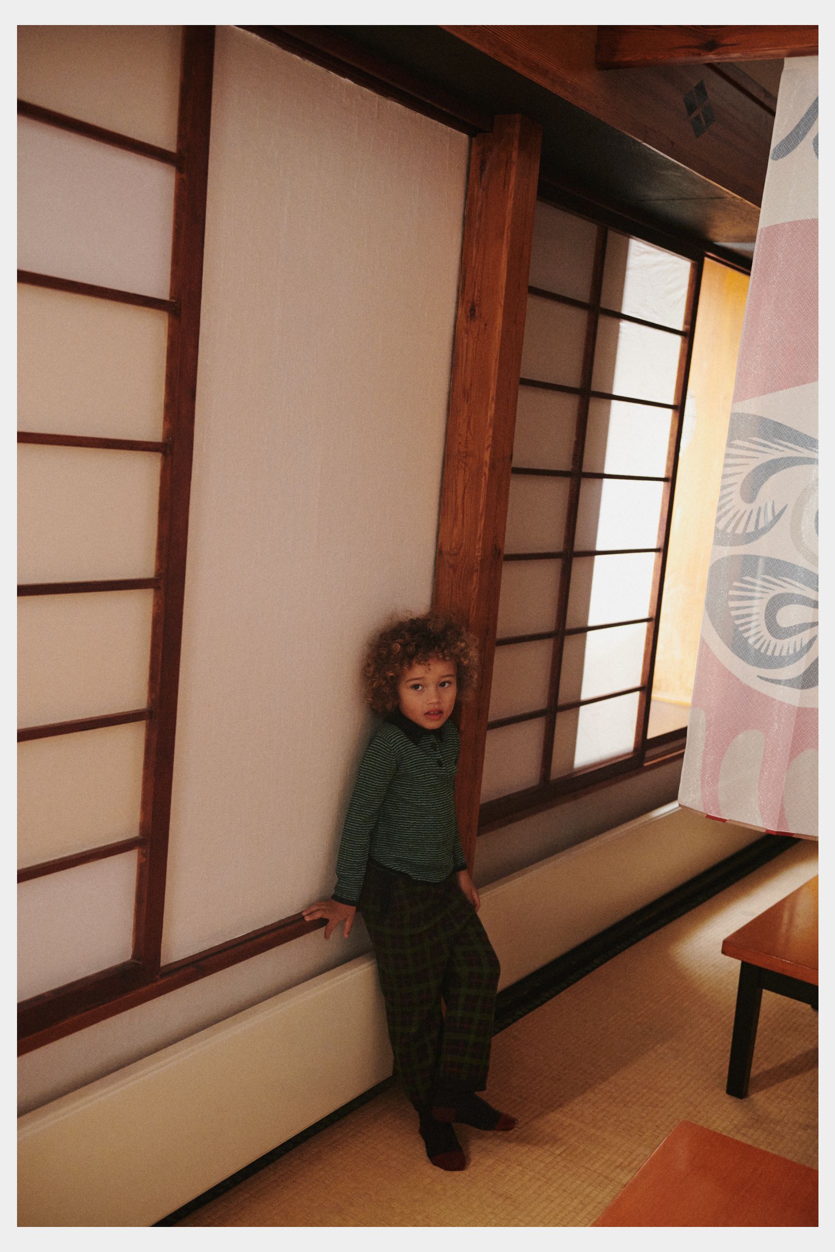 Cienka bluza z wełny merino Polo Shirt FUB BÉBÉ Concept 