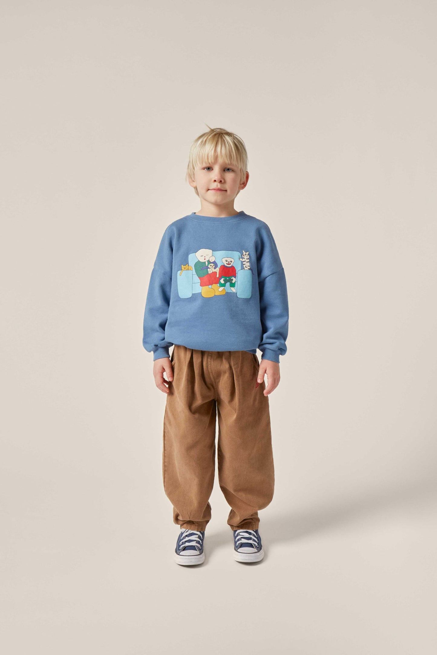 Spodnie Campfire Friends Washed Trousers The Campamento BÉBÉ Concept 