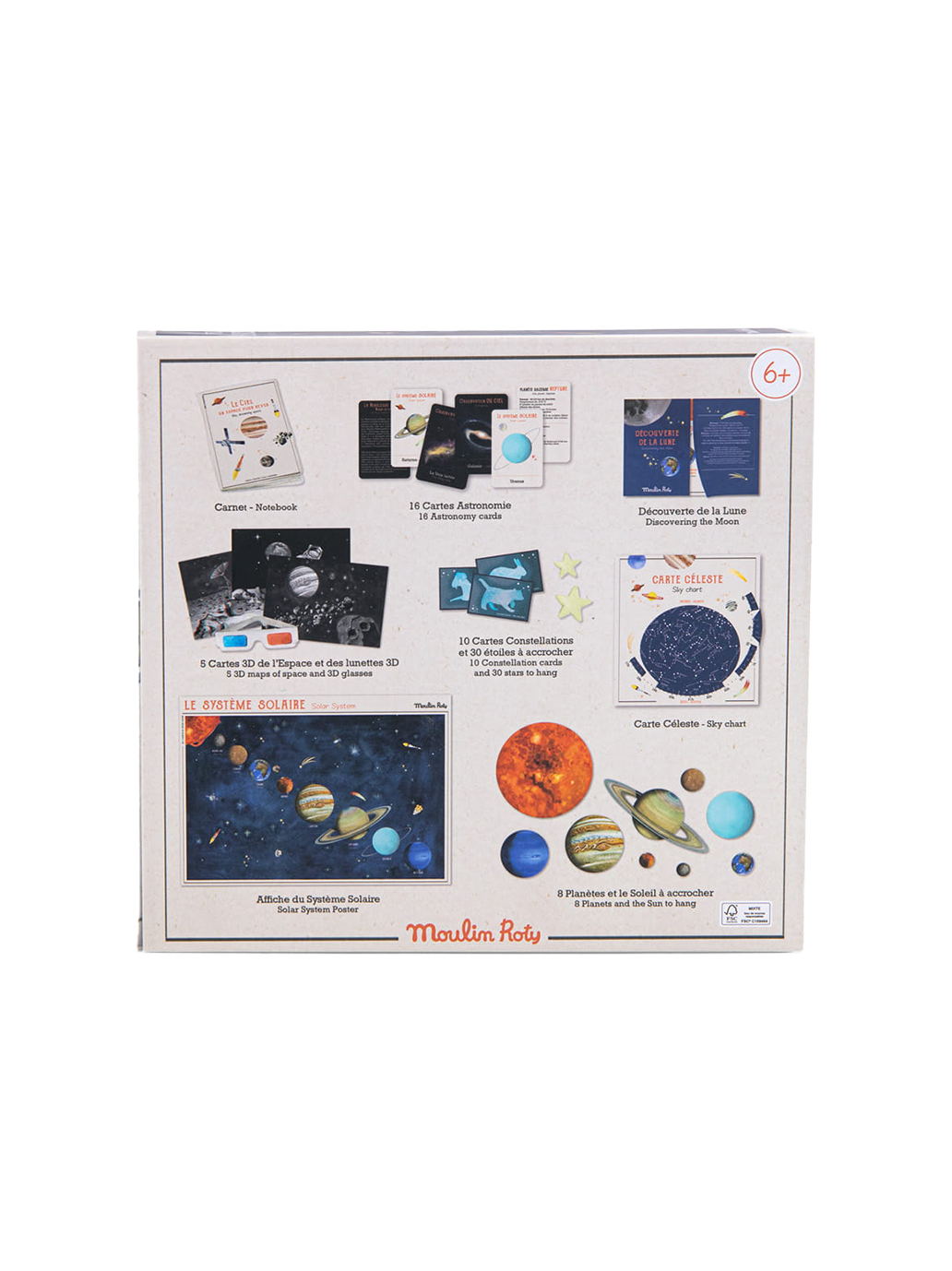 Pudełko odkrywcy kosmosu Moulin Roty BÉBÉ Concept 