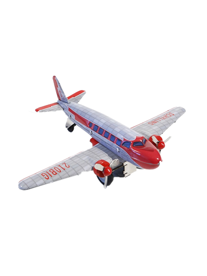 Blaszana retro zabawka Śmigłowiec DC3 Die Blechfabrik BÉBÉ Concept 