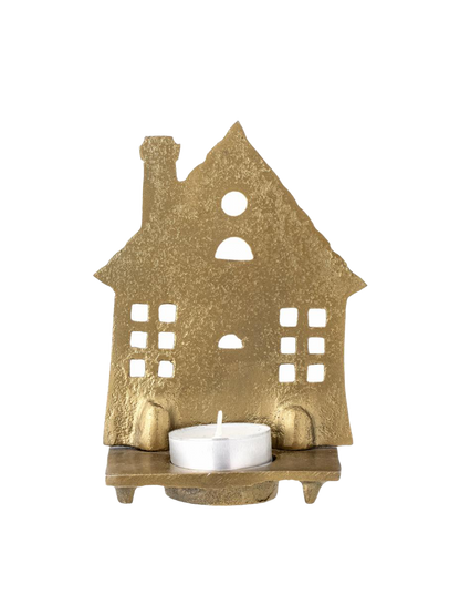 Mosiężny witraż na świeczkę Bloomingville BÉBÉ Concept 