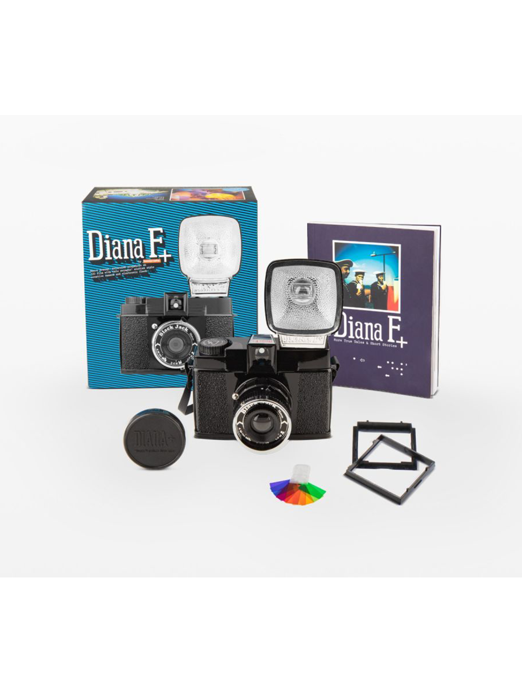 Aparat analogowy z lampą Diana F+ Camera & Flash