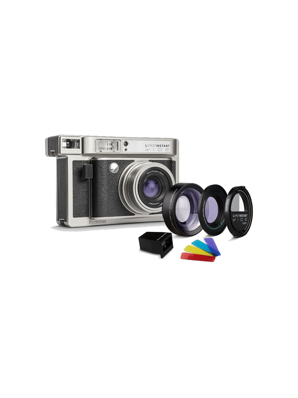 Ширококутна миттєва камера з лінзами Lomo&#39;Instant Wide Camera