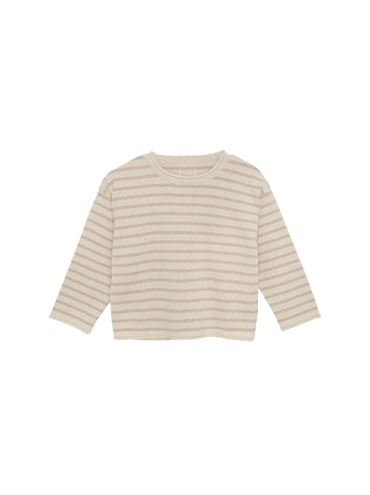 Pruhovaný bavlněný svetr