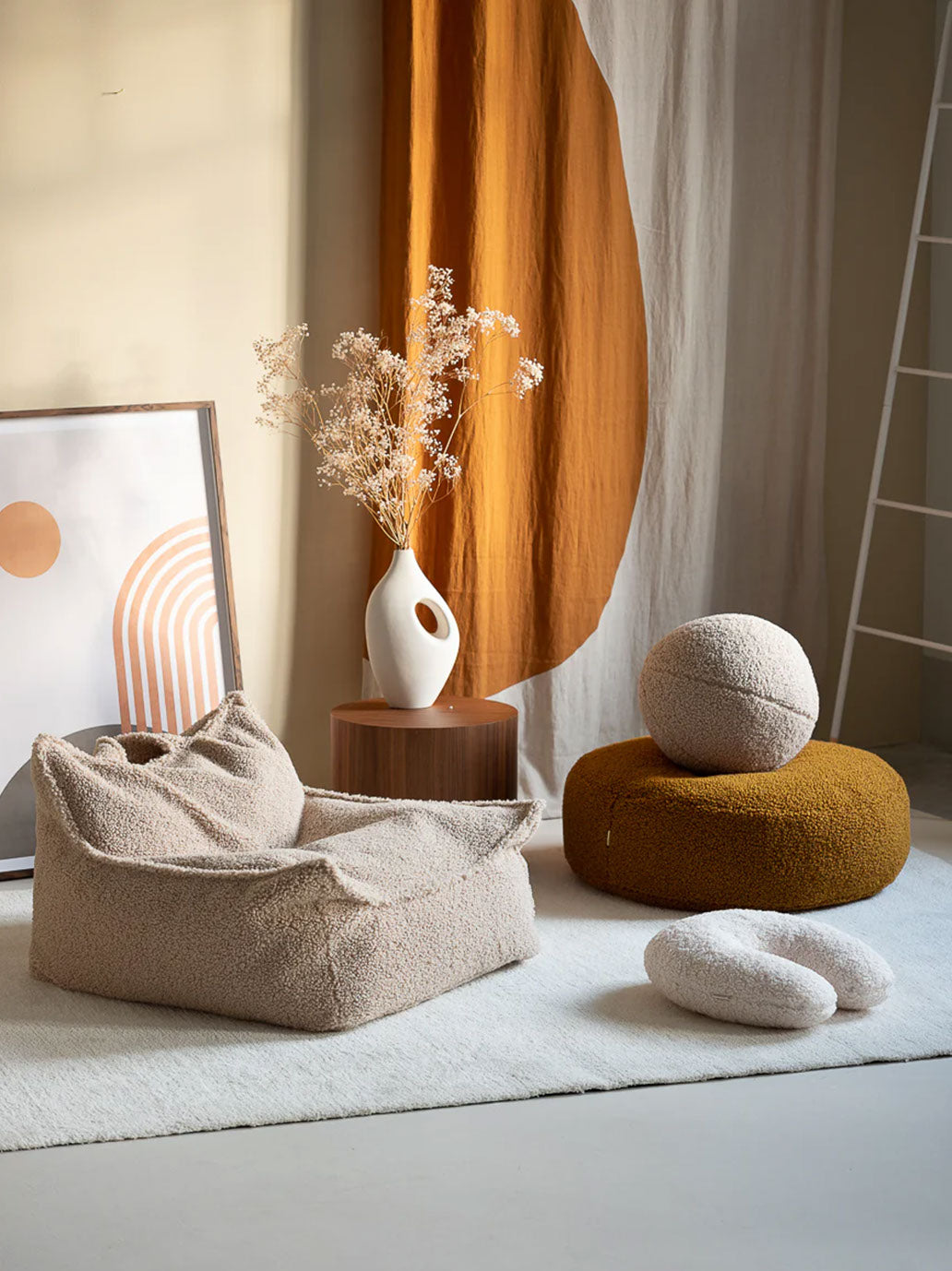 Fotel pufa dla dzieci Beanbag Chair WigiWama BÉBÉ Concept 