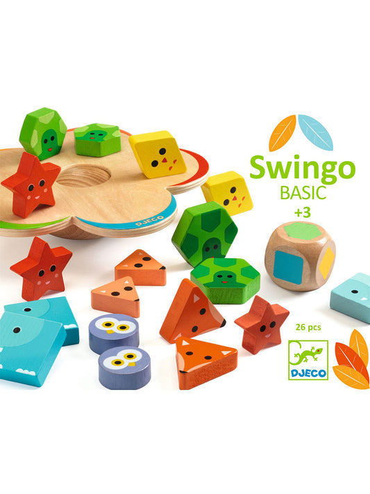 Drewniana gra zręcznościowa Swingo Basic