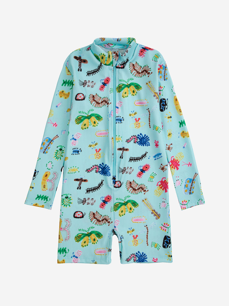 Strój UV Funny Insects all over swim overall
