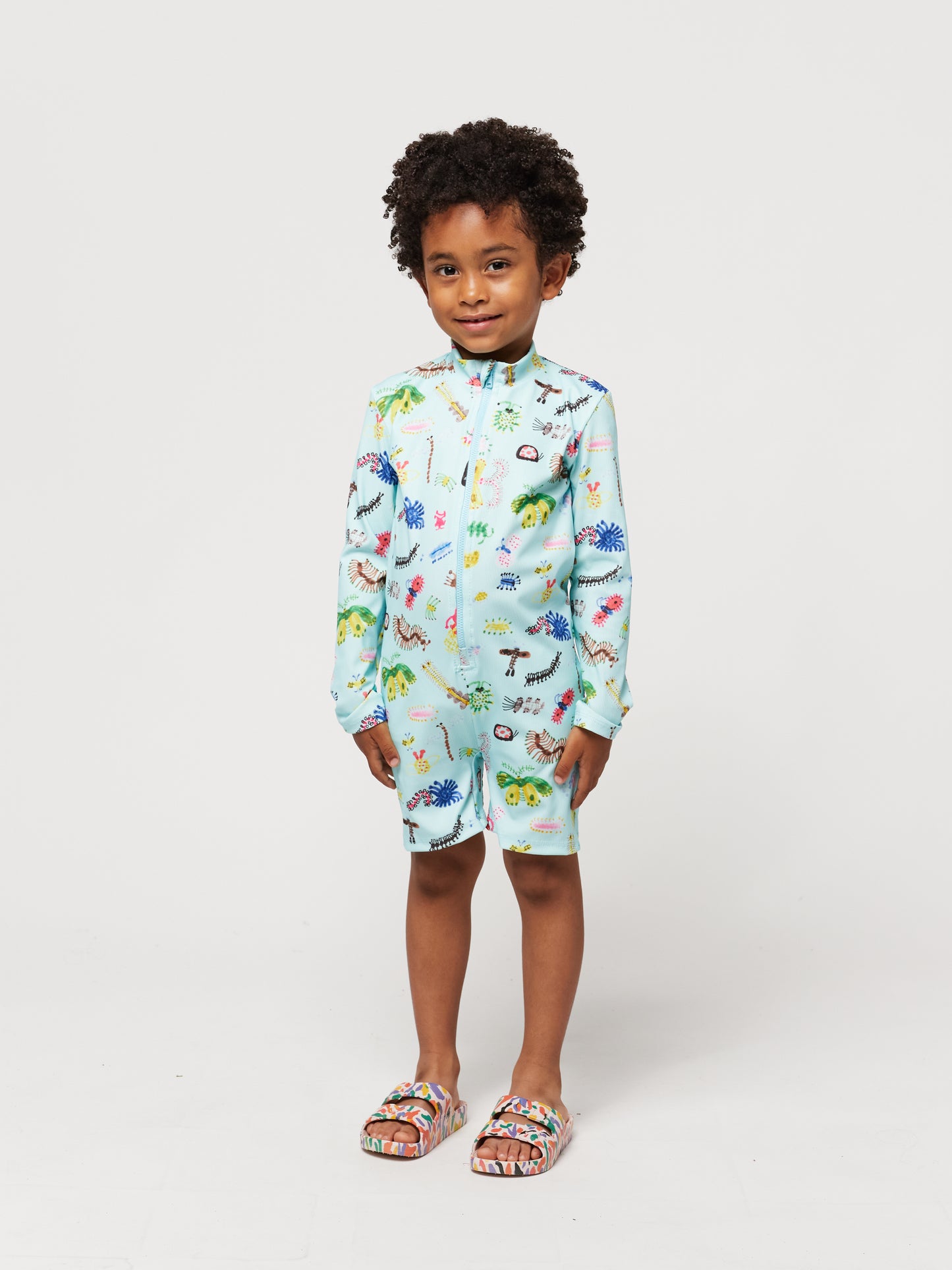 Strój UV Funny Insects all over swim overall