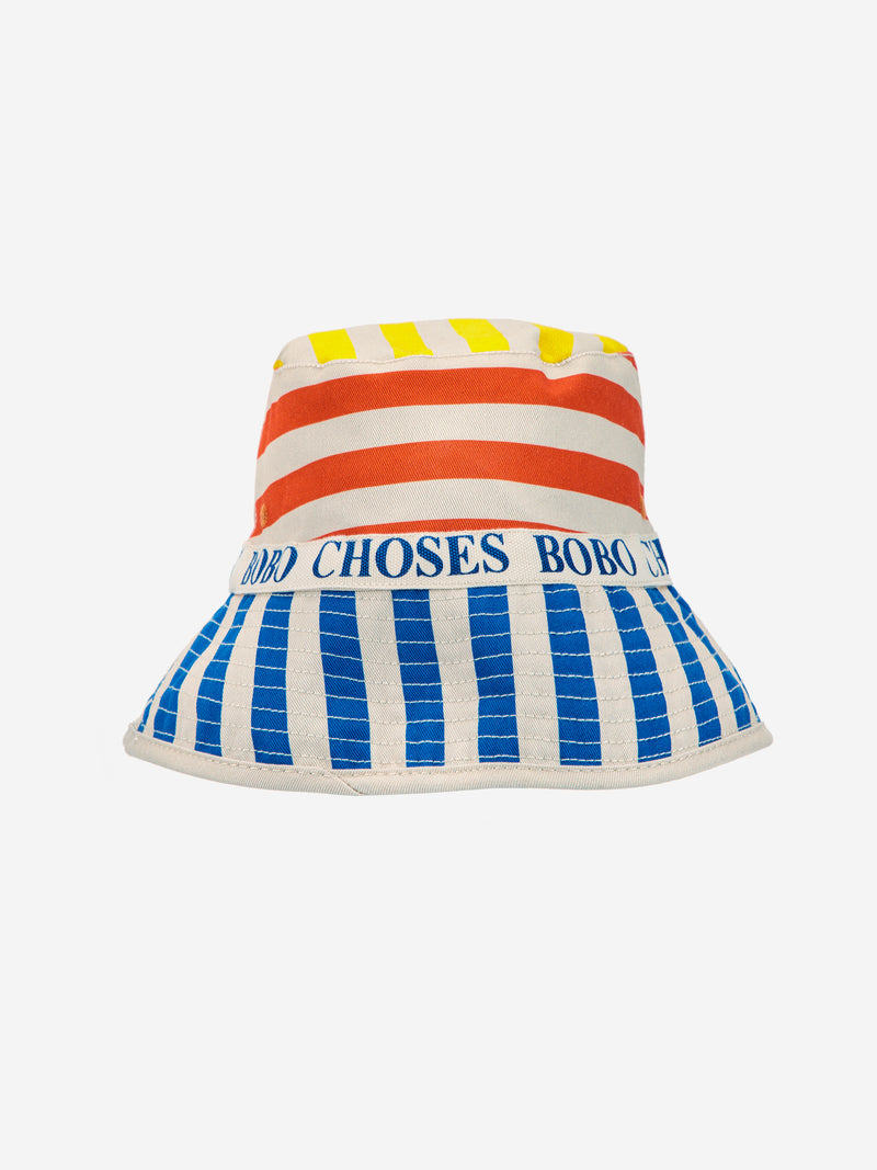Двосторонній капелюх Multicolor Stripes