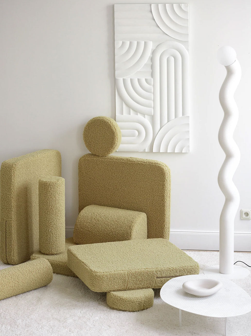 Kanapa modułowa dla dzieci Play Sofa Settee WigiWama BÉBÉ Concept 