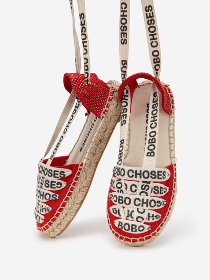 Espadryle Bobo Choses red Bobo Choses BÉBÉ Concept 