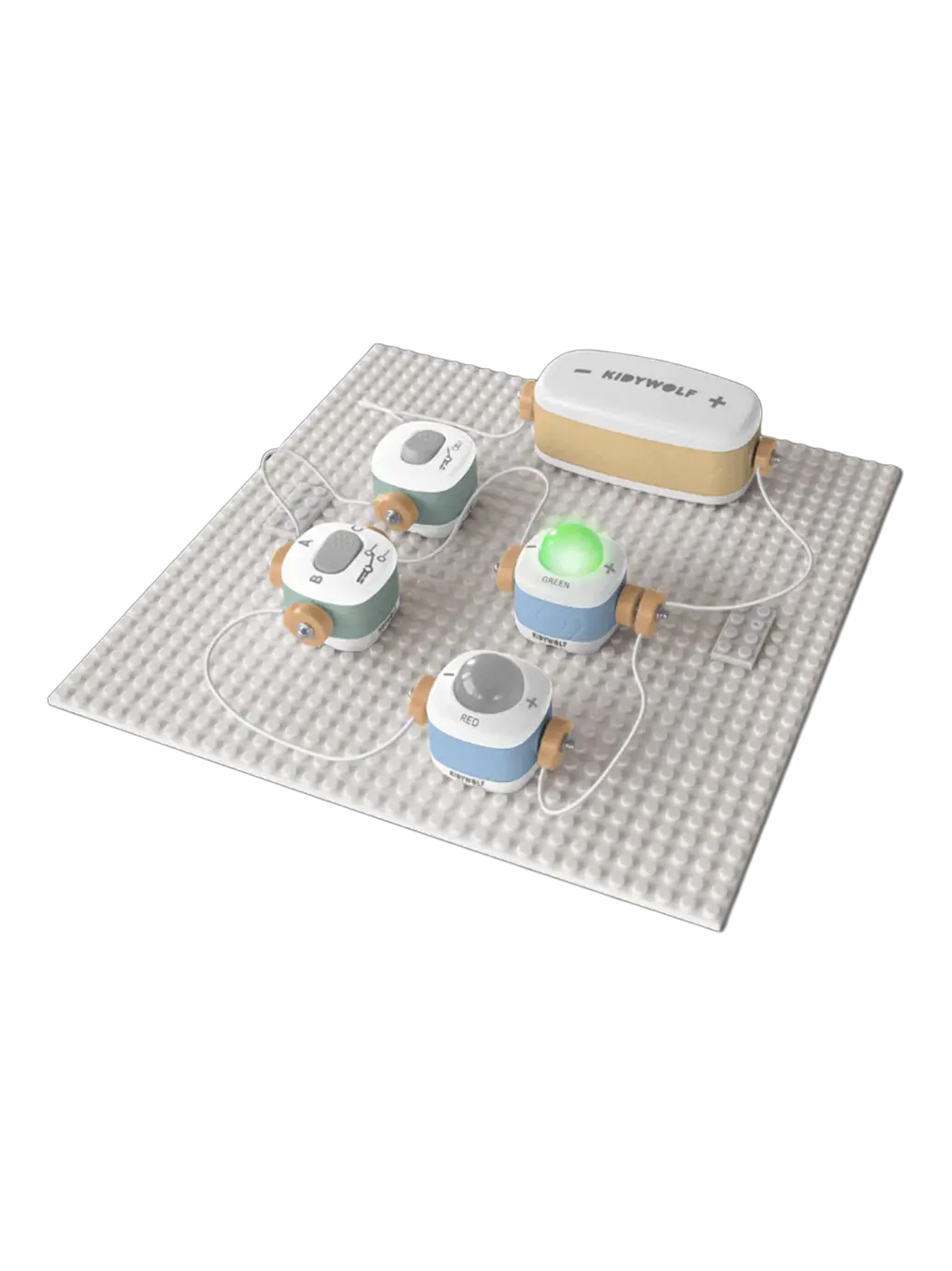 Zestaw małego elektryka Kidyelec Kidywolf BÉBÉ Concept 