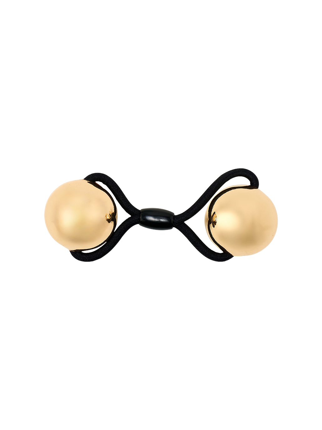 Gumka do włosów Amina Elastic Golden GOLDEN