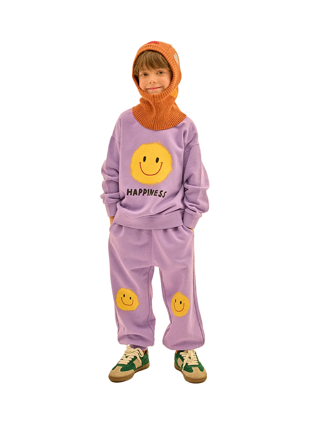 Spodnie Happiness Sweatpants Jelly Mallow BÉBÉ Concept 