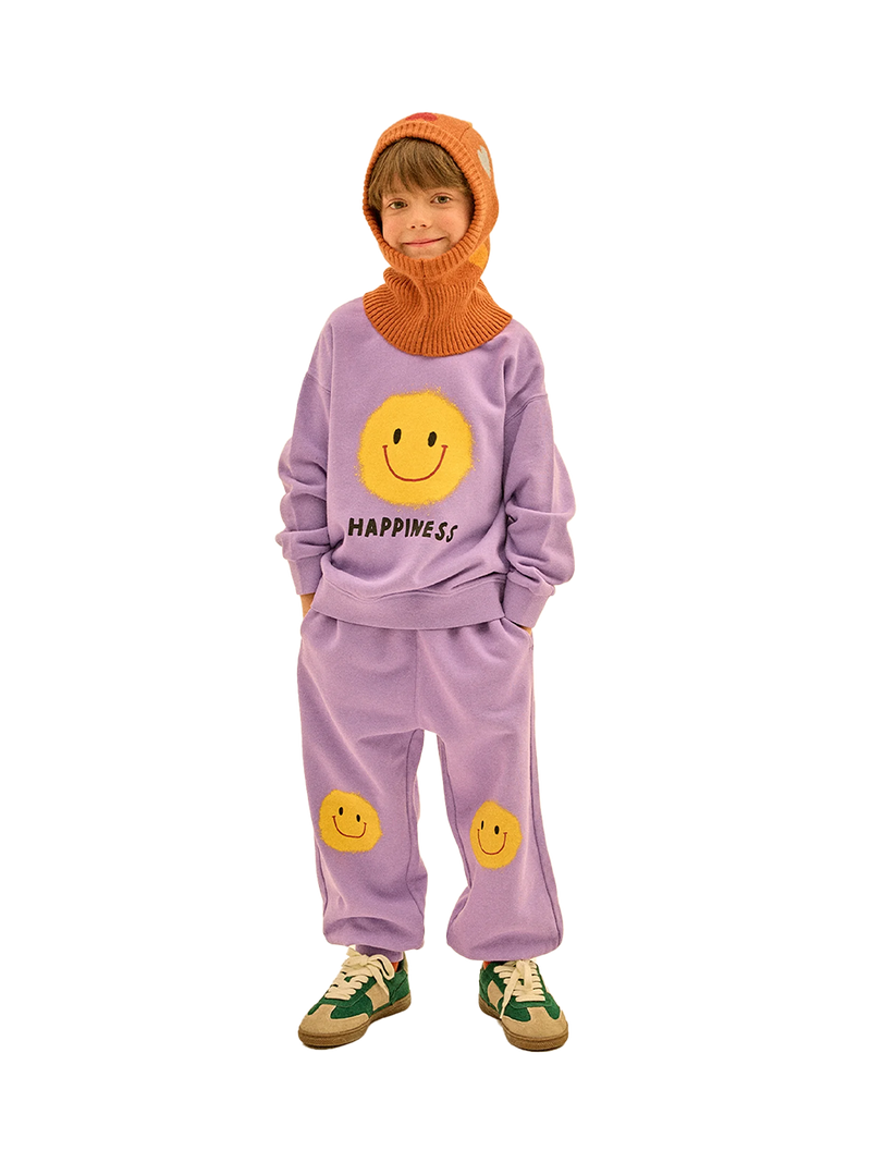 Spodnie Happiness Sweatpants Jelly Mallow BÉBÉ Concept 